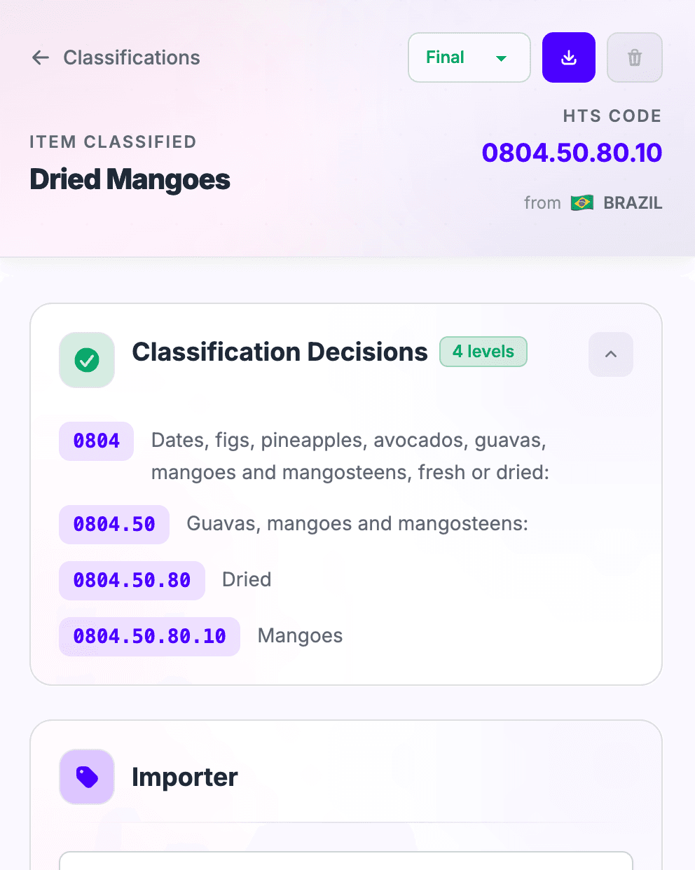 Classification